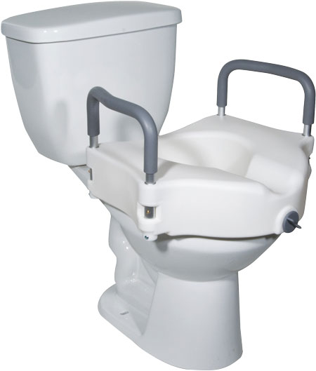 raised toilet seat
