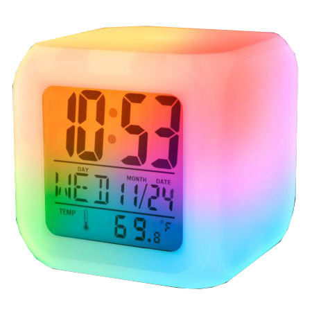 Talking Cube Clock