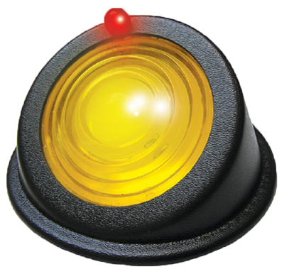 a photograph of the bright switch, the bright light is located at the top of the button