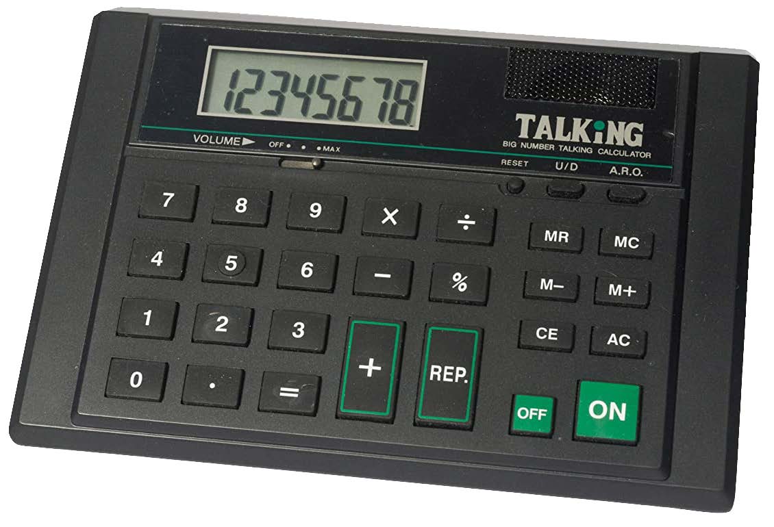 talking calculator